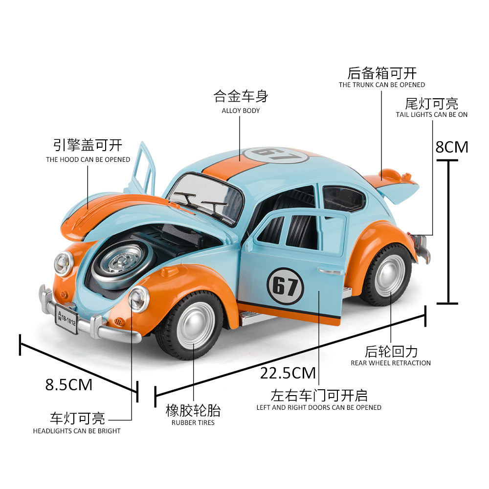 A 1:18 Alloy Metal Car Model Ornament
