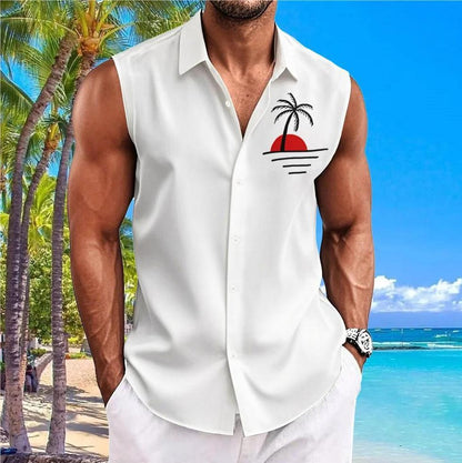A sleeveless men's shirt