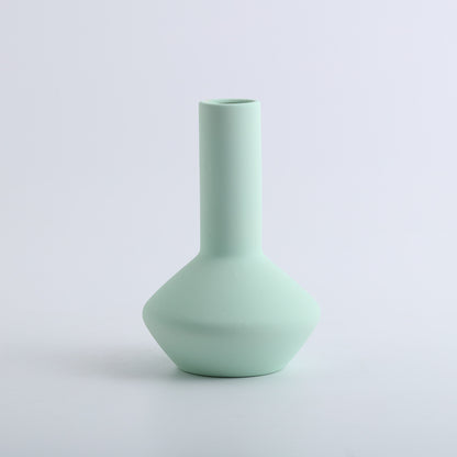 A ceramic vase decorative ornament