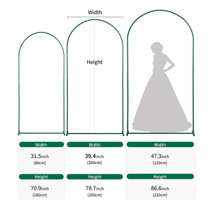 A metal arch bracket