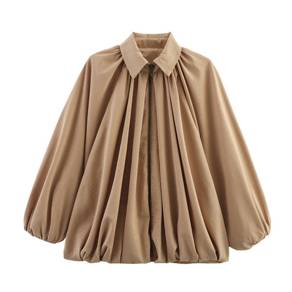 A long-sleeved jacket