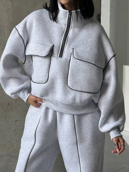 A autumn and winter casual suit