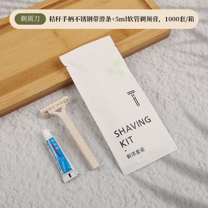 مجموعة أدوات النظافة الشخصية الفندقية للاستخدام مرة واحدة 