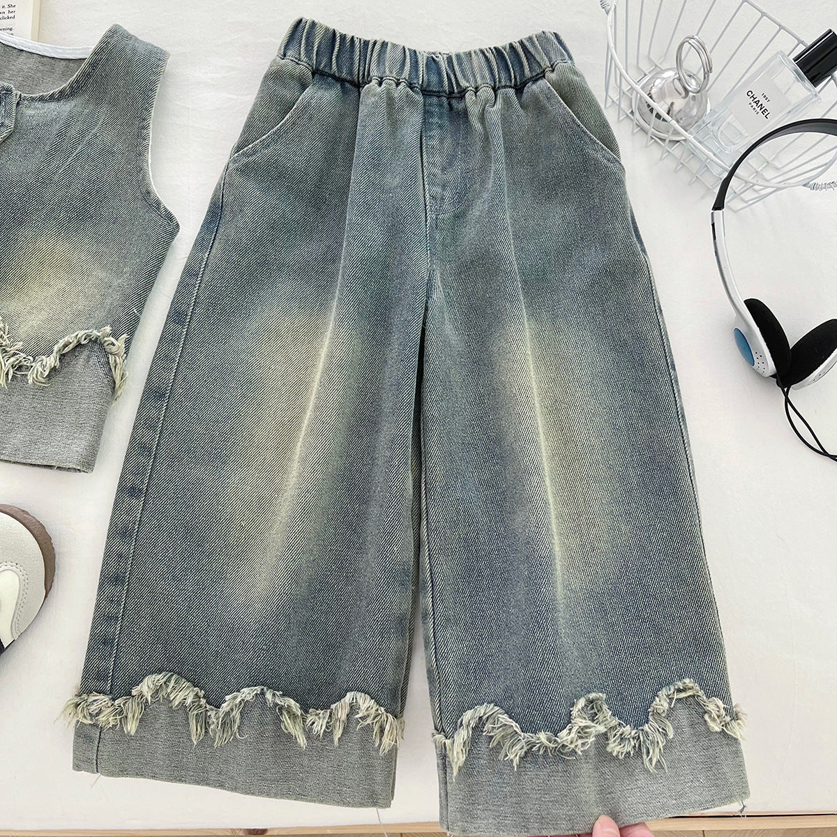 A three-piece girl set