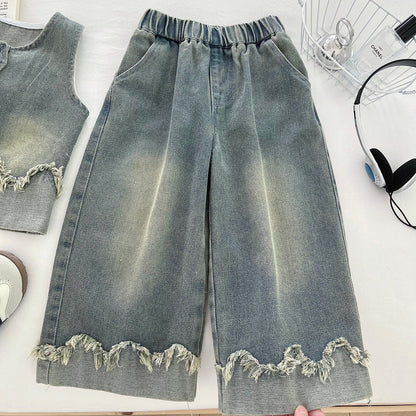 A three-piece girl set