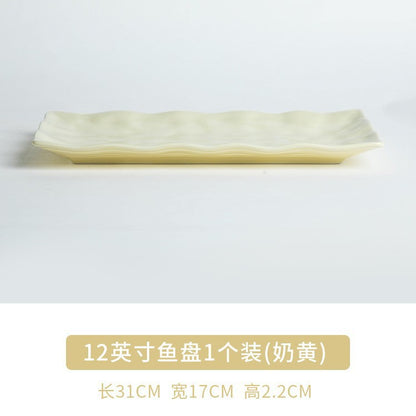 A Underglaze ceramic tableware