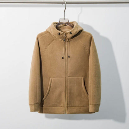 A men's fleece jacket