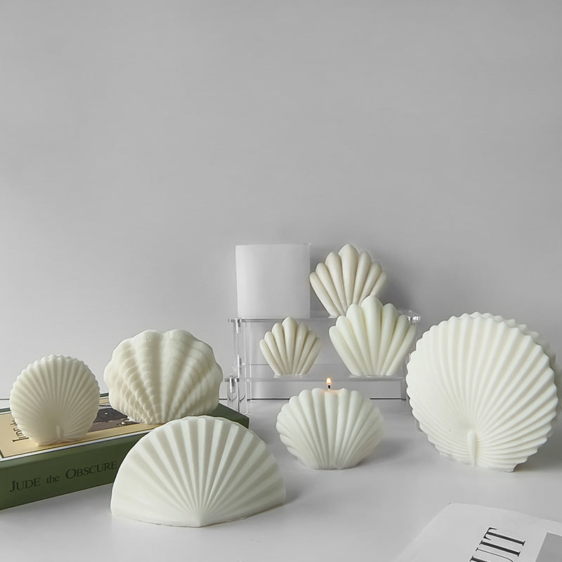 A shell silicone mold