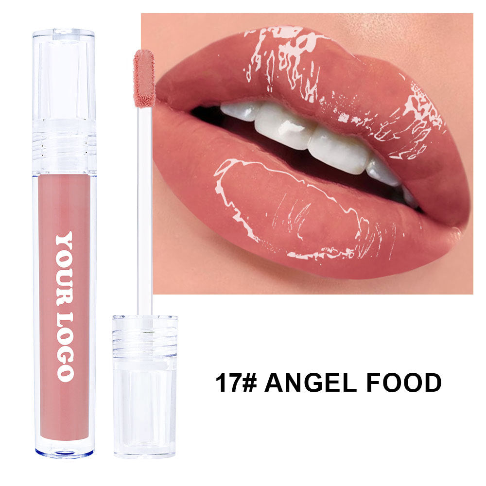 A mirror water gloss lip gloss lip glaze —— Customizable logo MOQ 100 pieces