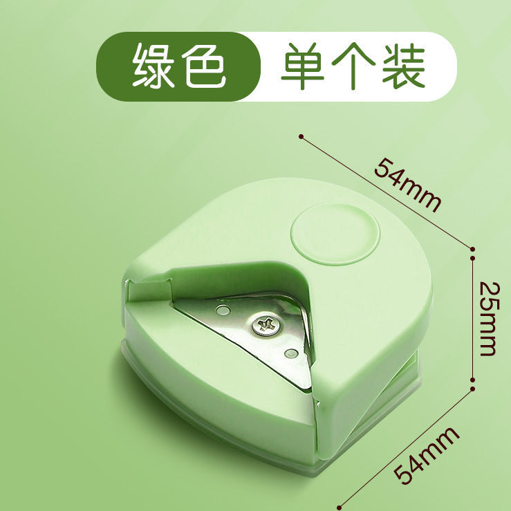 A fillet R4 chamfer paper cardboard photo fillet plastic sealing film fillet card right angle sharp corner cutter