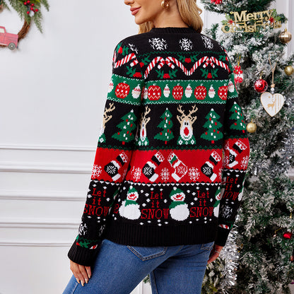 A knit sweater jacket