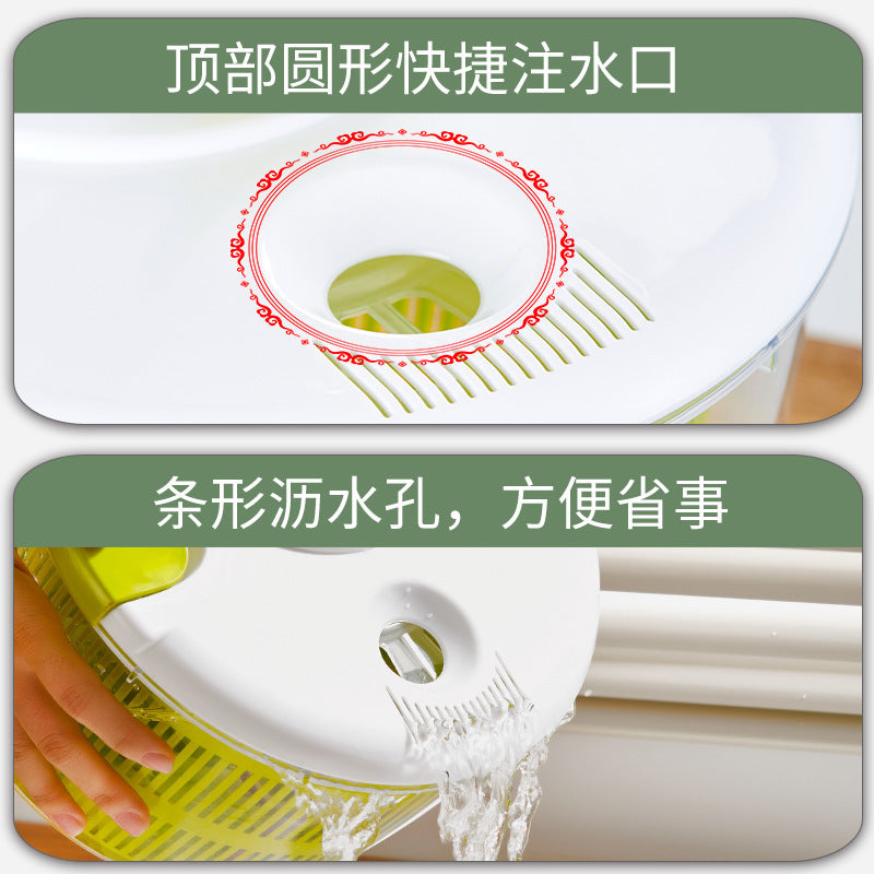 A vegetable dehydrator salad dryer
