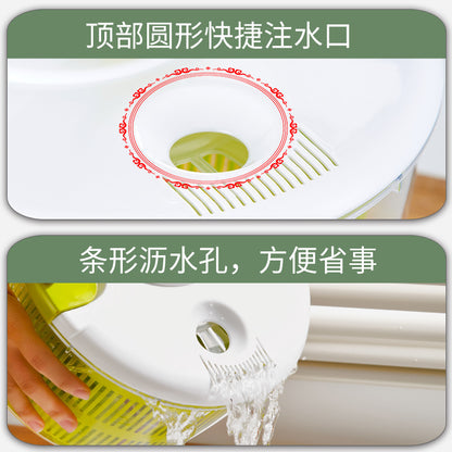 A vegetable dehydrator salad dryer