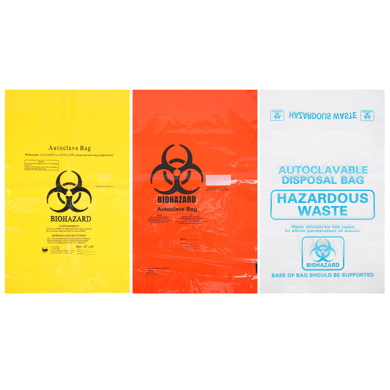 A medical garbage bag sterilization bag