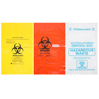 A medical garbage bag sterilization bag