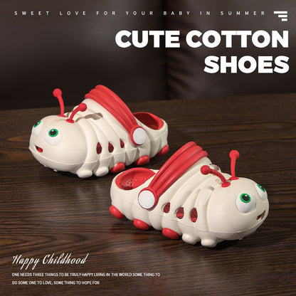 A children's hole shoes