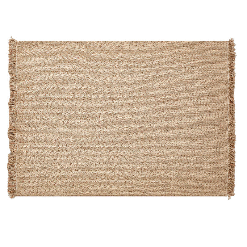 سجادة أرضية منسوجة من الجوت 