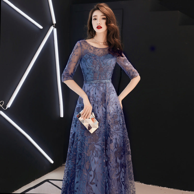 A banquet evening dress fashion dress queen dress
