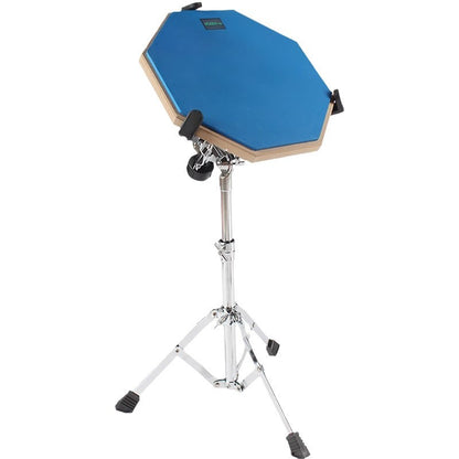 A 12-inch drum practice pad