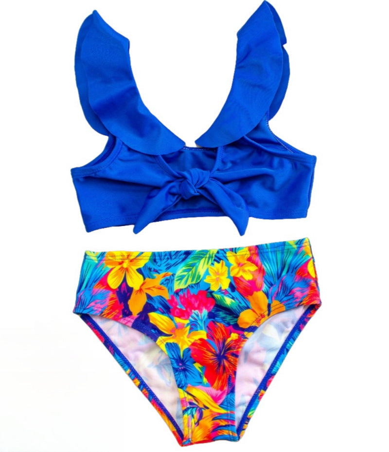 A new children's swimsuit women's European and American split swimsuit - Mixbatch