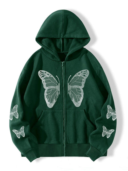 A sweater jacket