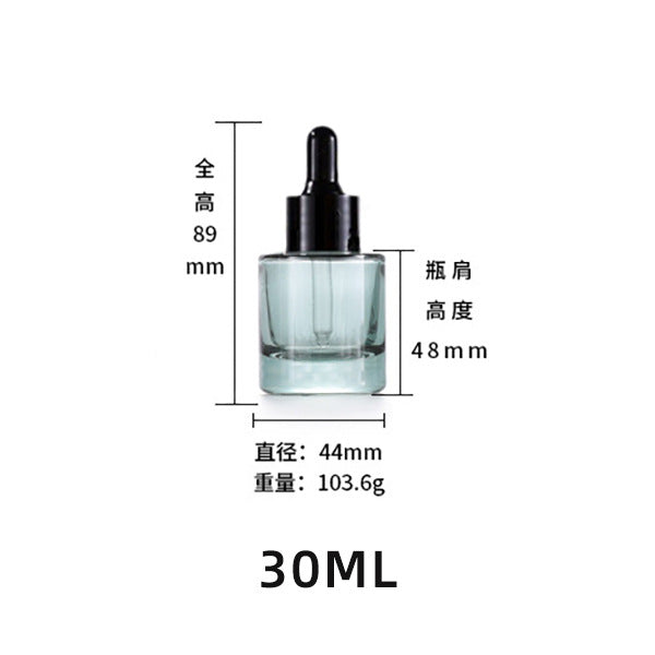 A dark green dark dropper bottle essential oil essence DIY high-end sub-packaging empty bottle - Mixbatch
