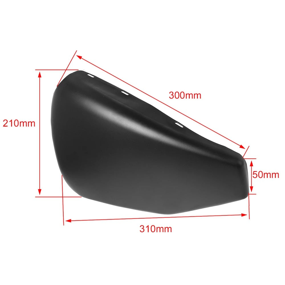 A motorcycle battery cover guard