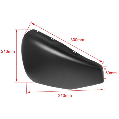 A motorcycle battery cover guard
