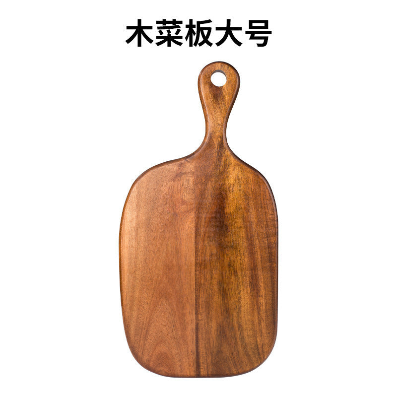 A Acacia wooden tray cutting board cutting board pizza steak creative fruit wooden breadboard kitchen