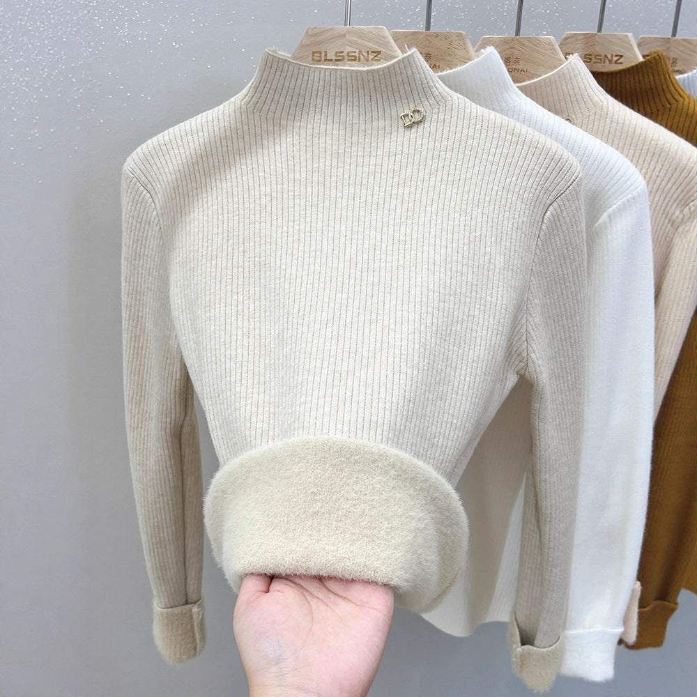 A Knitted sweater thermal top