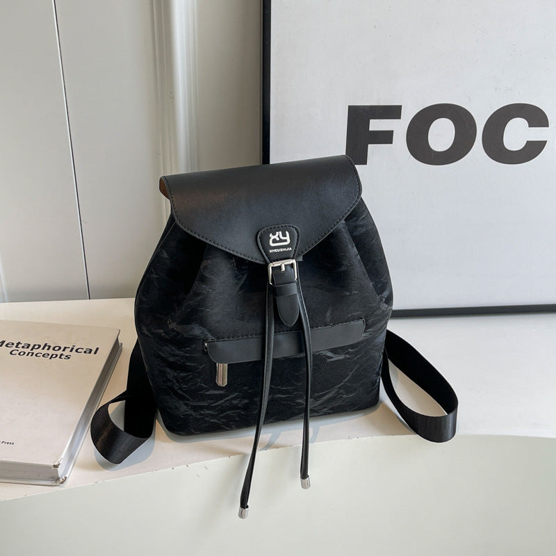A summer new simple fashion casual travel bag large capacity women's backpack personalized foreign style backpack - Mixbatch