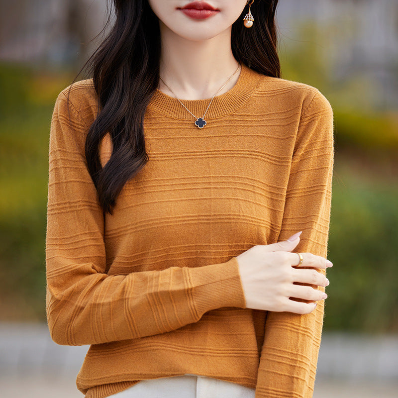 A knit top