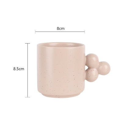 A ceramic mug coffee cup