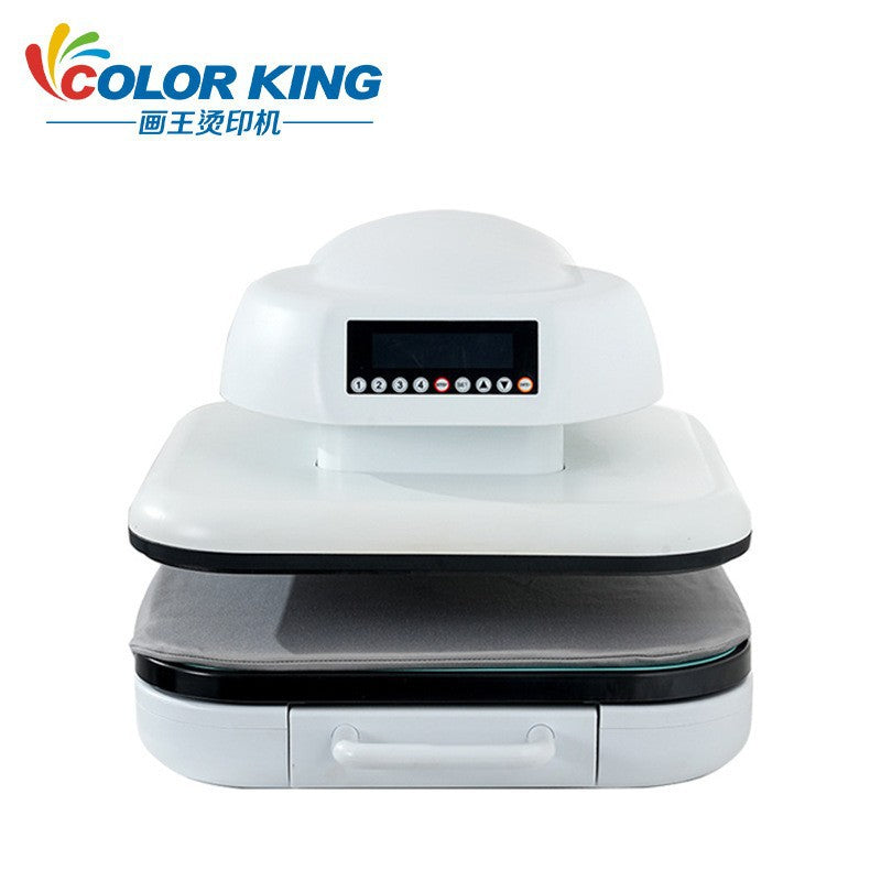 A intelligent electric hot press clothes printing machine baseplate pullable set garment 38 * 38cm heat transfer machine sublimation