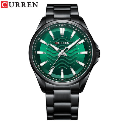 A business steel belt men's watch, quartz watch foreign trade watch 8424