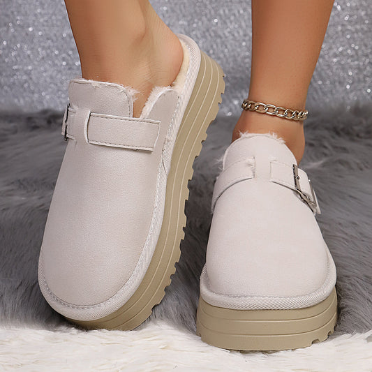 A plush slipper
