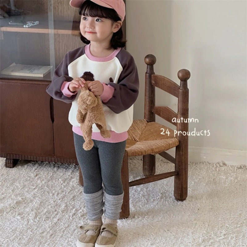 A Children's warm leggings