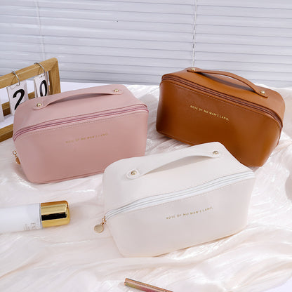 A new bag, cosmetic bag, large-capacity portable multi-functional travel toilet bag, high-value waterproof storage bag
