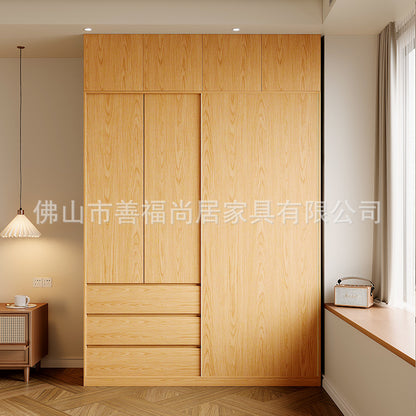 A melamine finish for oak wardrobe
