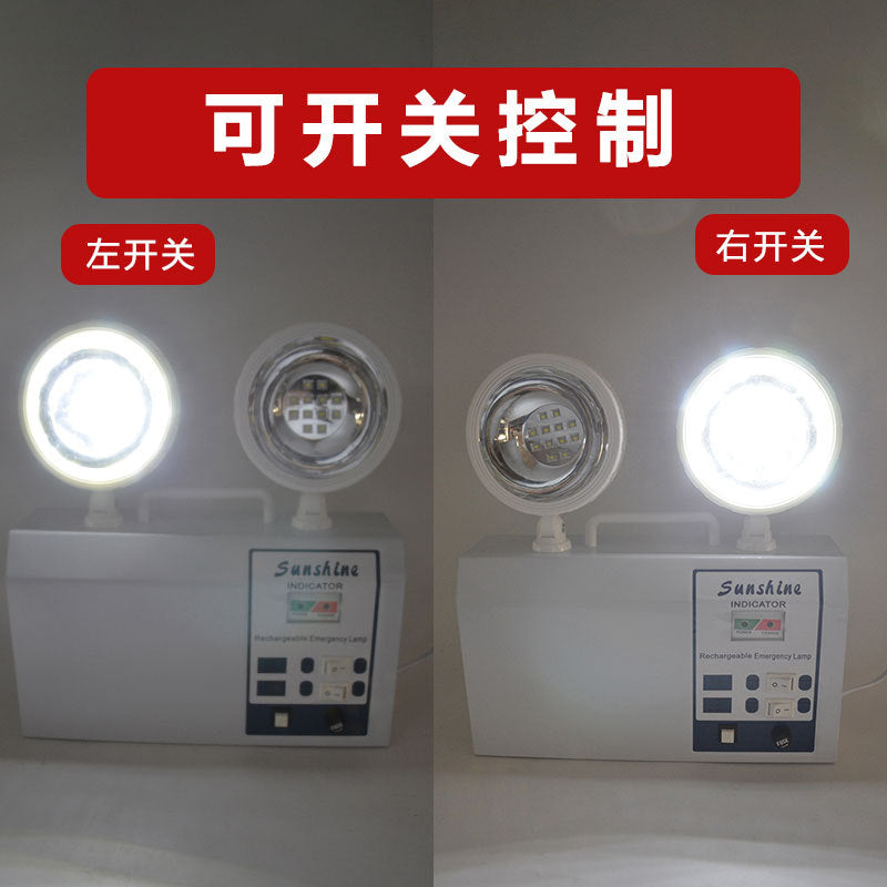 A 24 hour battery life of fire emergency lights