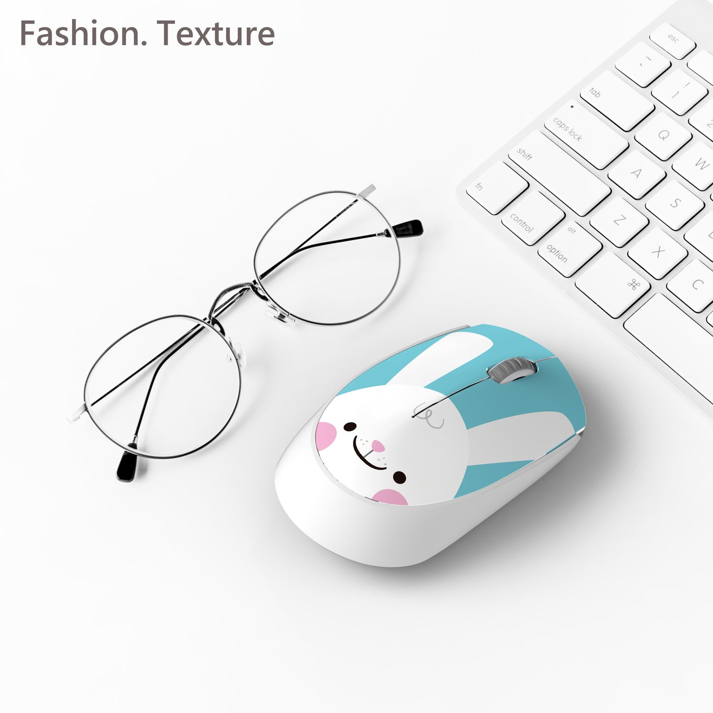 A wireless mouse