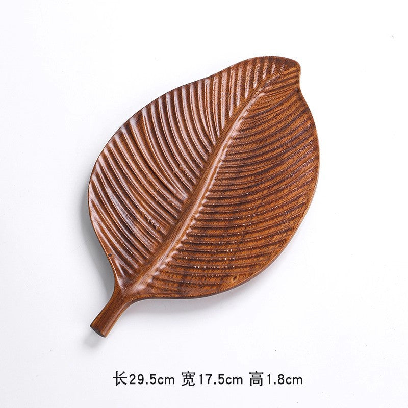 A walnut solid wood tray snack tray