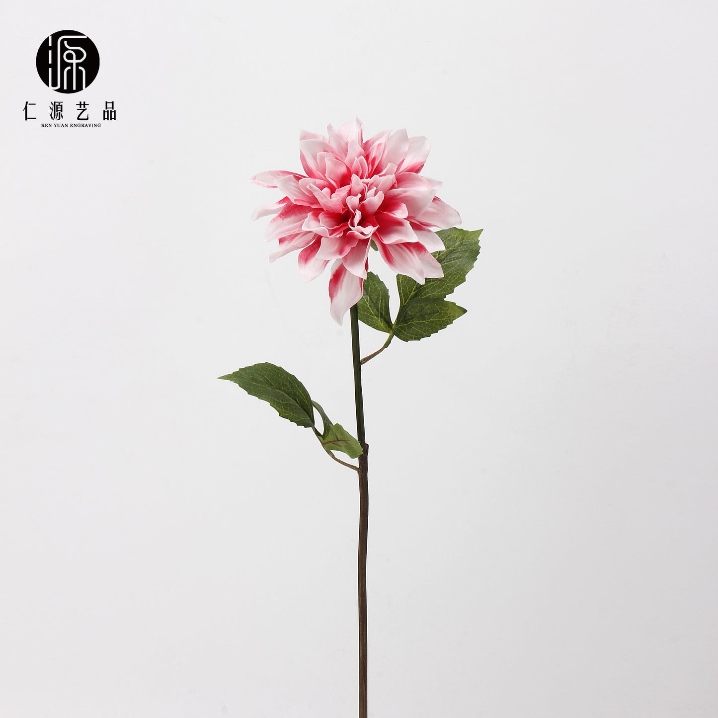 A dream color, moisturizing Dahlia PU simulated flower, wedding home decoration fake flower hotel photography flower arrangement