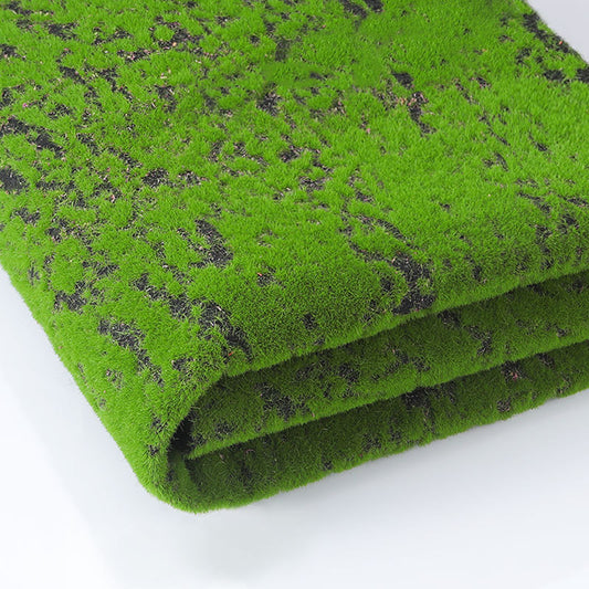 A simulated moss green false moss plant wall moss micro landscape bonsai landscaping decorative lawn turf SIZE: 1M * 1M