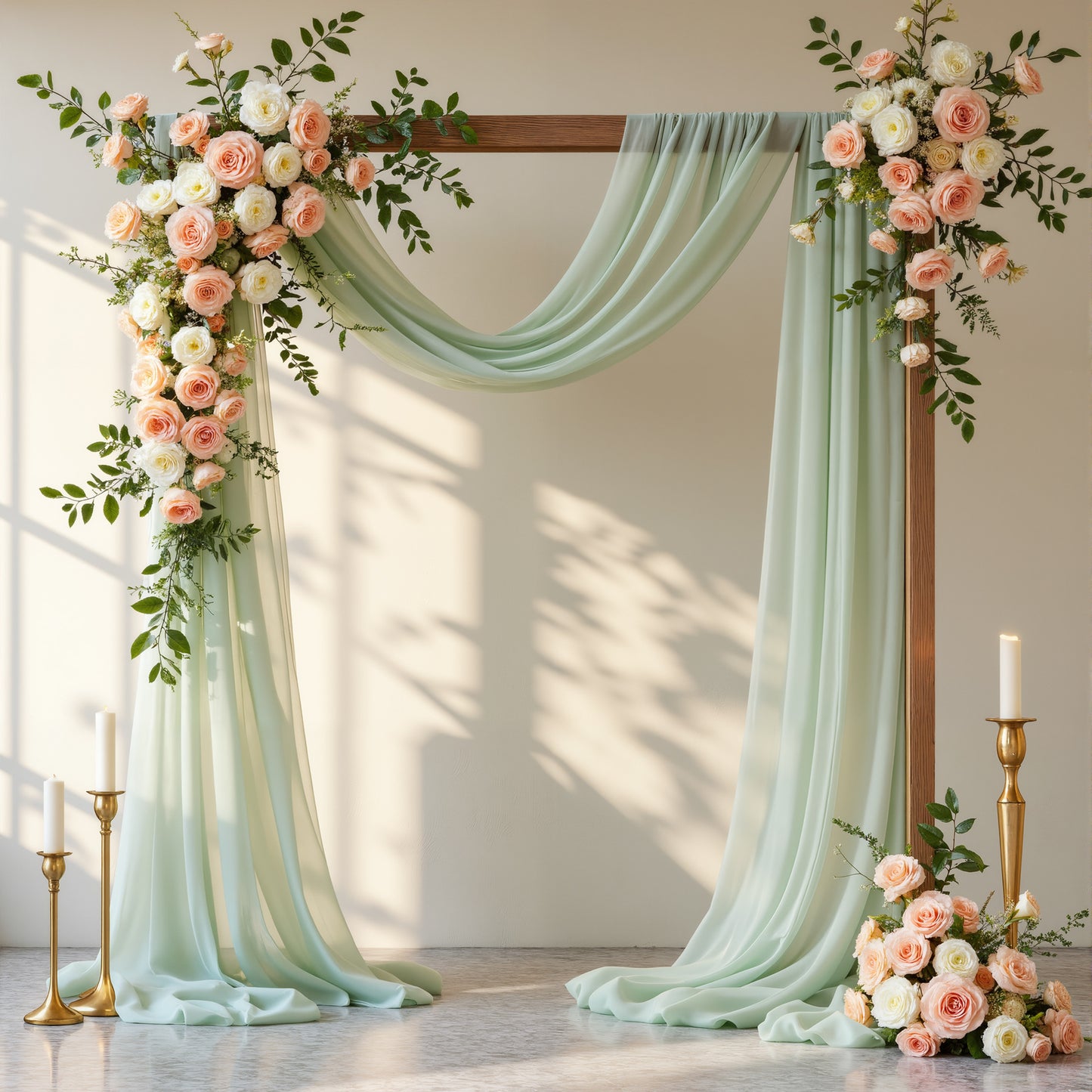 A outdoor curtain decoration