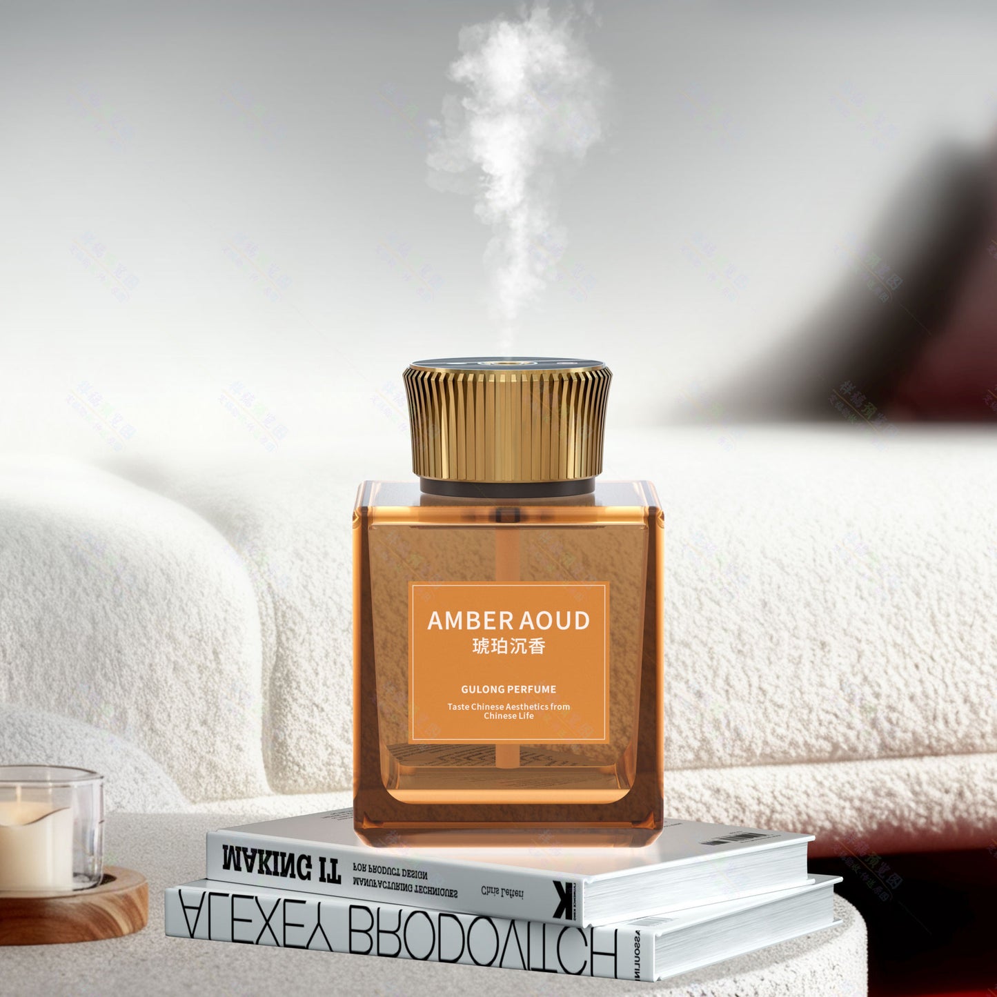 A new product multi-style aromatherapy spray machine head 3-gear adjustment automatic fragrance car home perfume humidifier aromatherapy