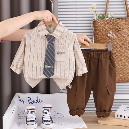 A children's three-piece set