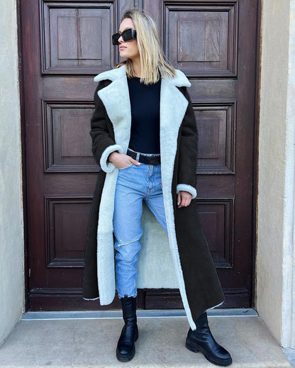 A women's leather jacket