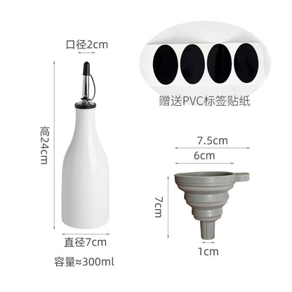 زجاجة زيت خزفية، زجاجة توابل 