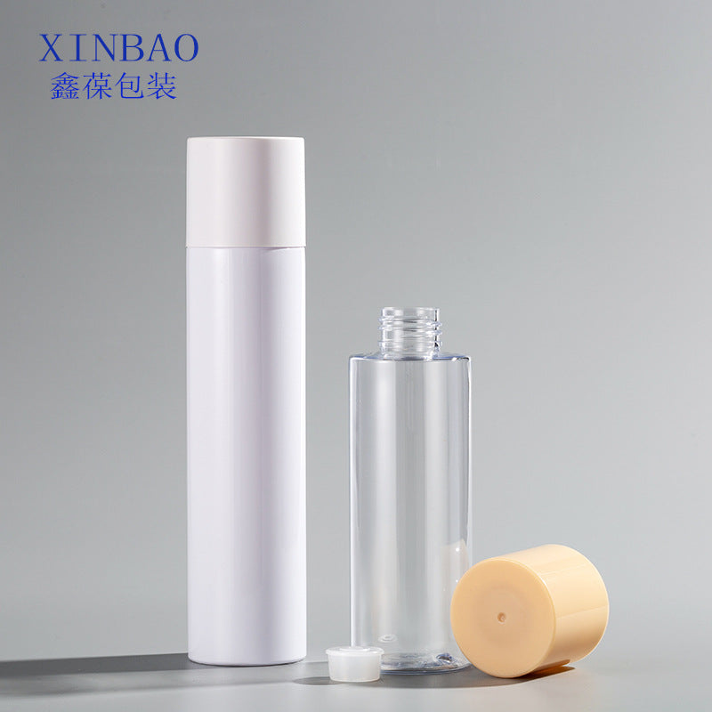 A pet plastic cosmetics toner bottle transparent matte hydrosol bottle - Mixbatch